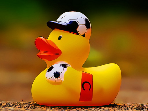 Yellow Ducks Puzzle online game
