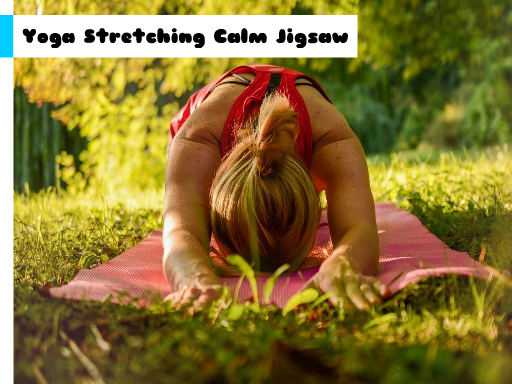 Yoga Stretching Calm Jigsaw online game