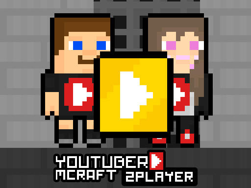 Youtuber Mcraft 2Player online Arcade game