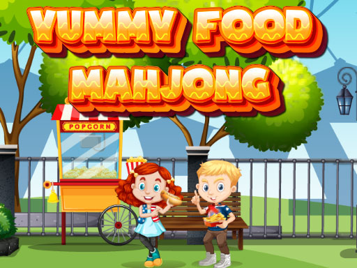 Yummy Food Mahjong online Puzzle game