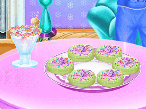 Yummy Rainbow Donuts Cooking online Girls game