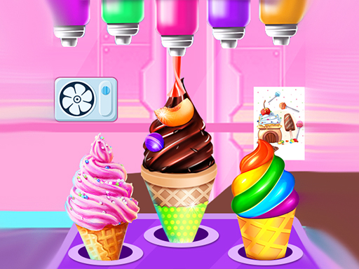 Yummy Waffle Ice Cream online game