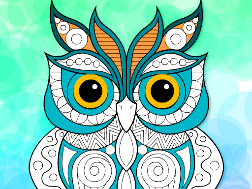 Zentangle Coloring Book online game