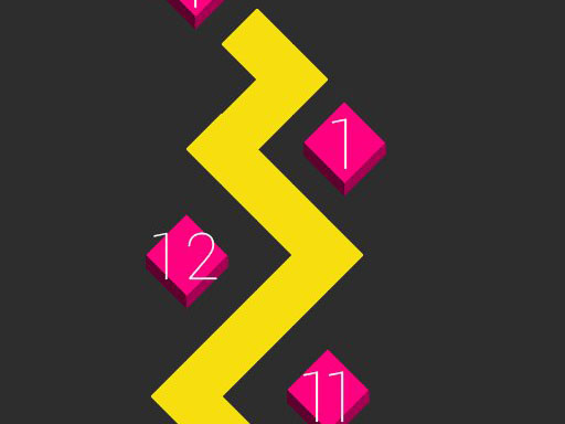 Zig Zag Switch Color online Clicker game