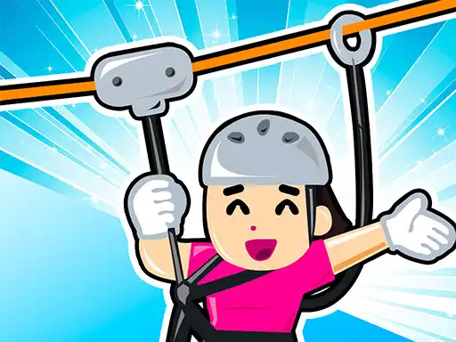 Zipline Rescue Adventure online Arcade game
