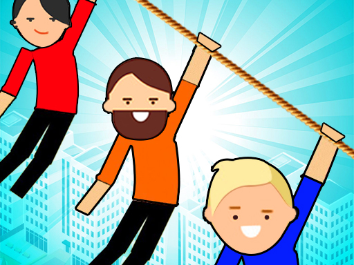 Zipline Rescue - Physics Puzzle online Puzzle game