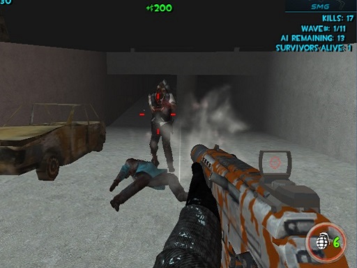Zombie Apocalypse Tunnel Survival online game