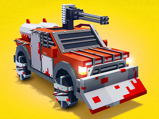 Zombie Derby: Blocky Roads online Action game