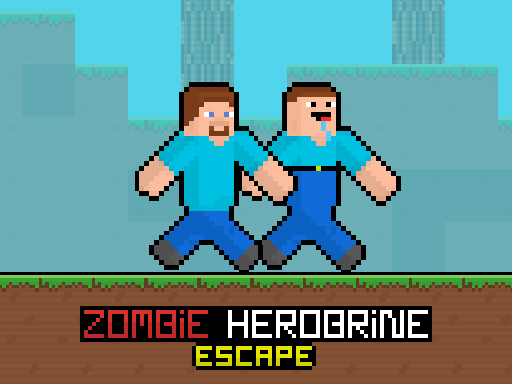 Zombie Herobrine Escape online Arcade game