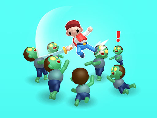 Zombie Killer Draw Puzzle online Boys game