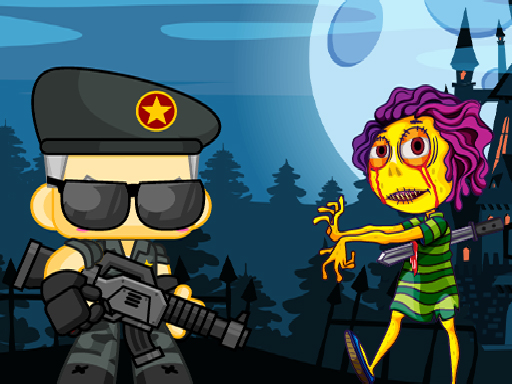 Zombie Shooter 2D online Shooting game