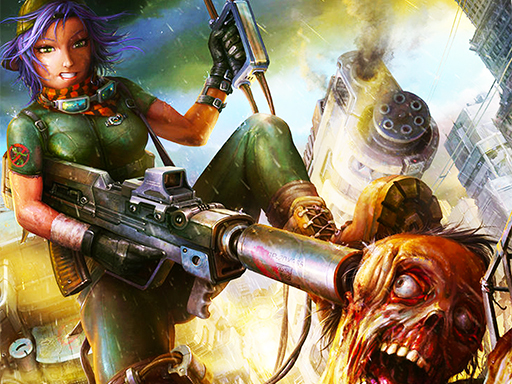 Zombie Terror online Shooting game