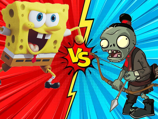 Zombie Vs SpongeBoob online Racing game