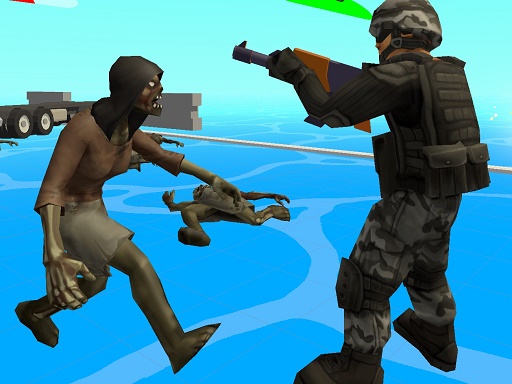 Zombie Wars TopDown Survival online Shooting game