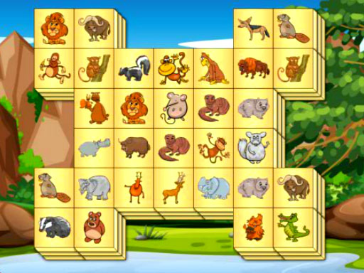 Zoo Mahjongg Deluxe online Puzzle game