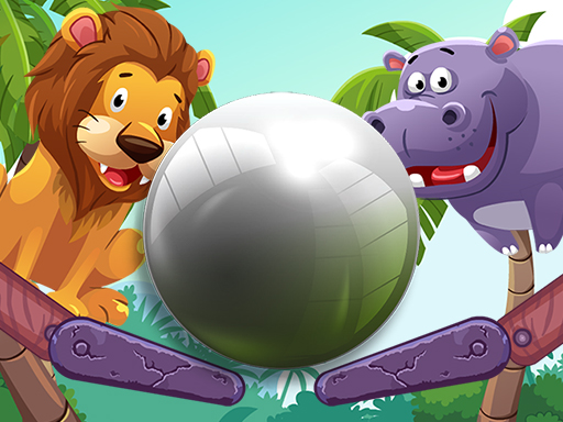 Zoo Pinball online Hypercasual game