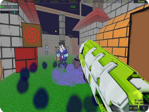 Zumbie Blocky Land 2022 online game